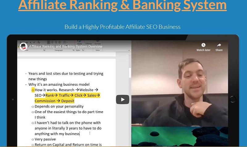 Affiliate Ranking & Banking System - Earn 100k per Year