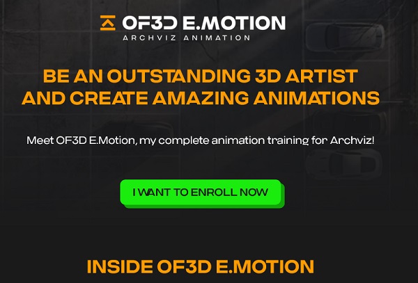 OF3D Academy – E.Motion Archviz Animation of3d-academy-e-motion-archviz-animation