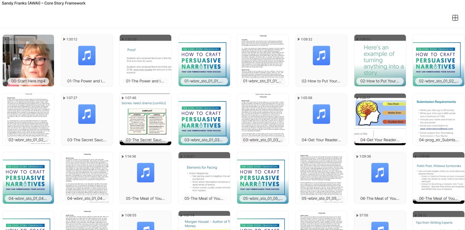 Sandy-Franks-AWAI-Core-Story-Framework_1