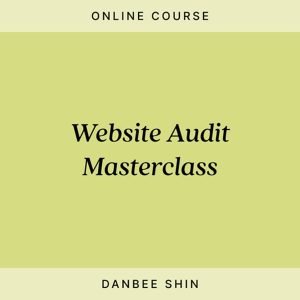 website-audit-masterclass-danbee-shin